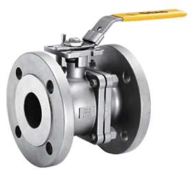 GKV-225 FULL PORT TWO-PIECE DIRECT MOUNTING PAD BALL VALVE FLANGE END
