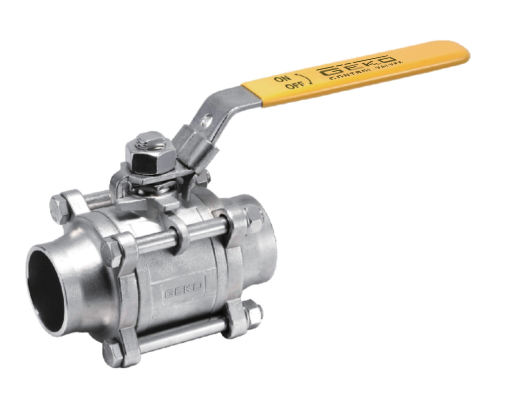 GKV-133 FULL PORT THREE-PIECE WELD WELD BALL VALVE