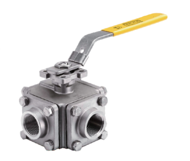 GKV-144 3-WAY/4WAY BALL VALVE SCREWED END