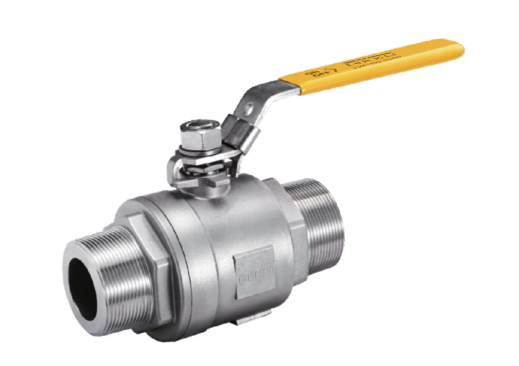 GKV-126 TWO-PIECE BALL VALVE MALE ENDFULL PORT/REDUCED PORT